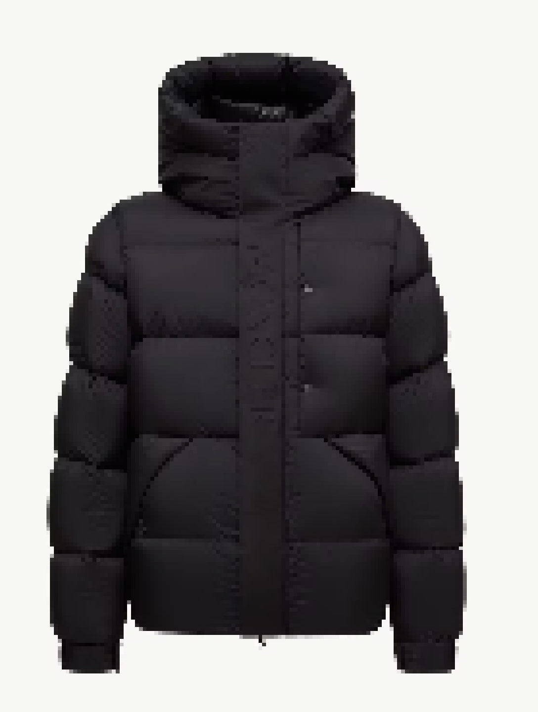 Madeira Puffer Jacket Double Black